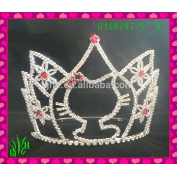 Venda por atacado A mais recente jóia tiara coroa, tiara de casamento coroa tiara congelada